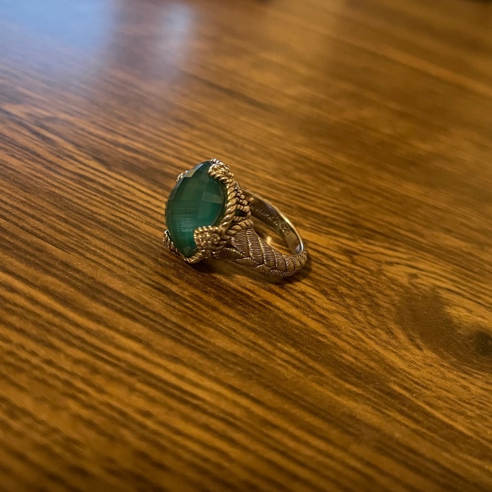 ✨JUDITH RIPKA GREEN GODDESS RING✨